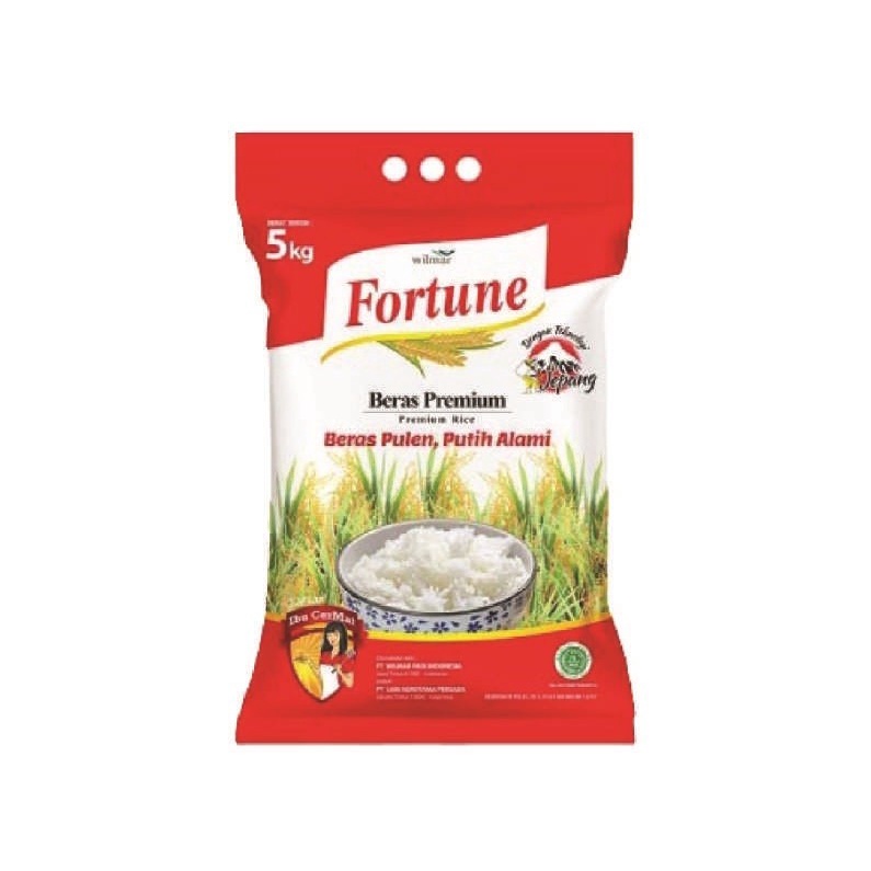 

Fortune Beras Premium [5 Kg] = 6,25 Liter