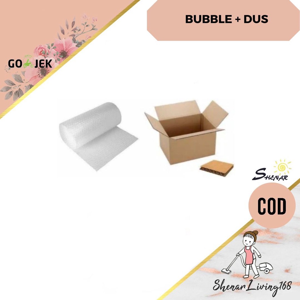 

BUBBLE + DUS TAMBAHAN PACKING SHENAR