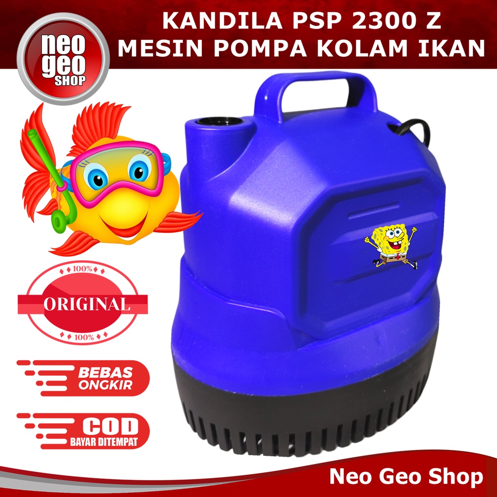 KANDILA PSP 2300Z PSP2300Z 2300 Z POMPA AIR CELUP KOLAM IKAN AQUARIUM