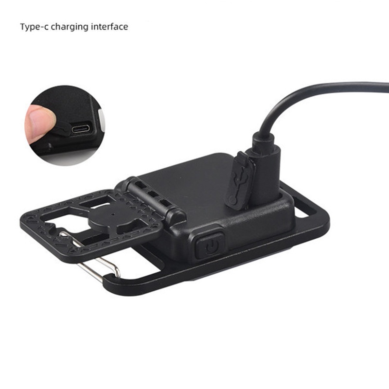 1 Set Lampu Kerja LED COB Multifungsi Dengan Gantungan Kunci Magnetik + Port USB