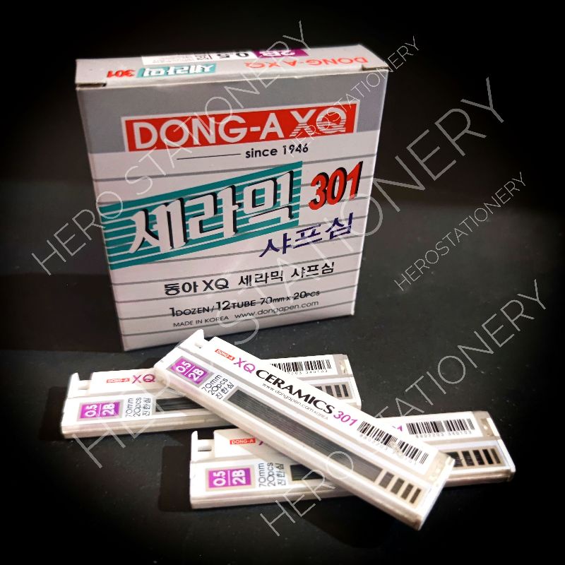

Isi pensil mekanik dong-a ceramic 301 2B 0.5 mm . 12 tube