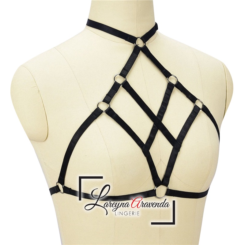 BH BRA Seksi Model Diamond Rings Open Cup BH002