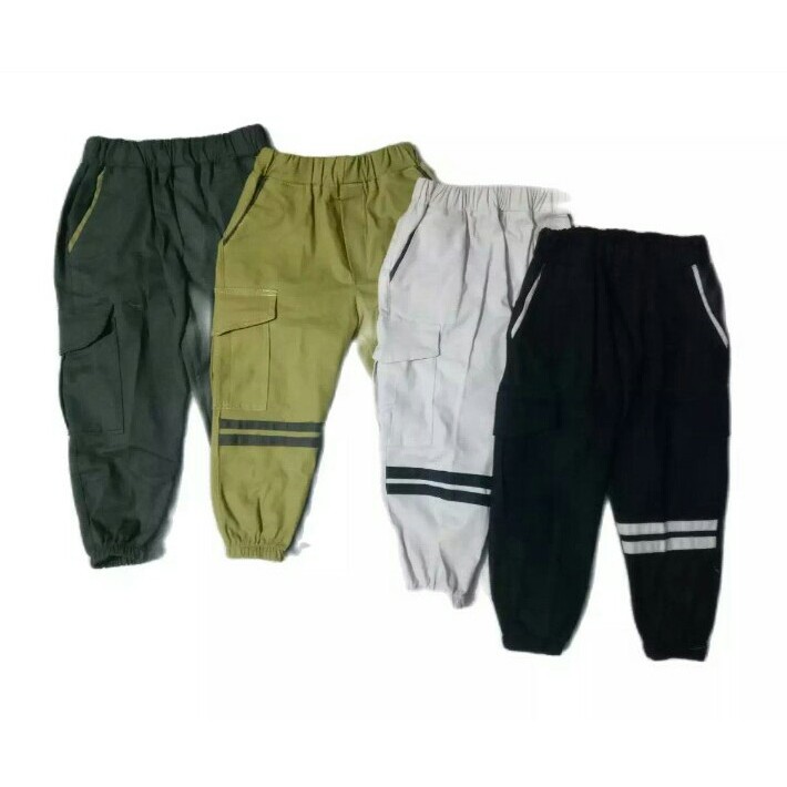 Celana Panjang Anak Laki Laki /Joger Chino Cargo Anak Laki-Laki / Celana Pdl Anak