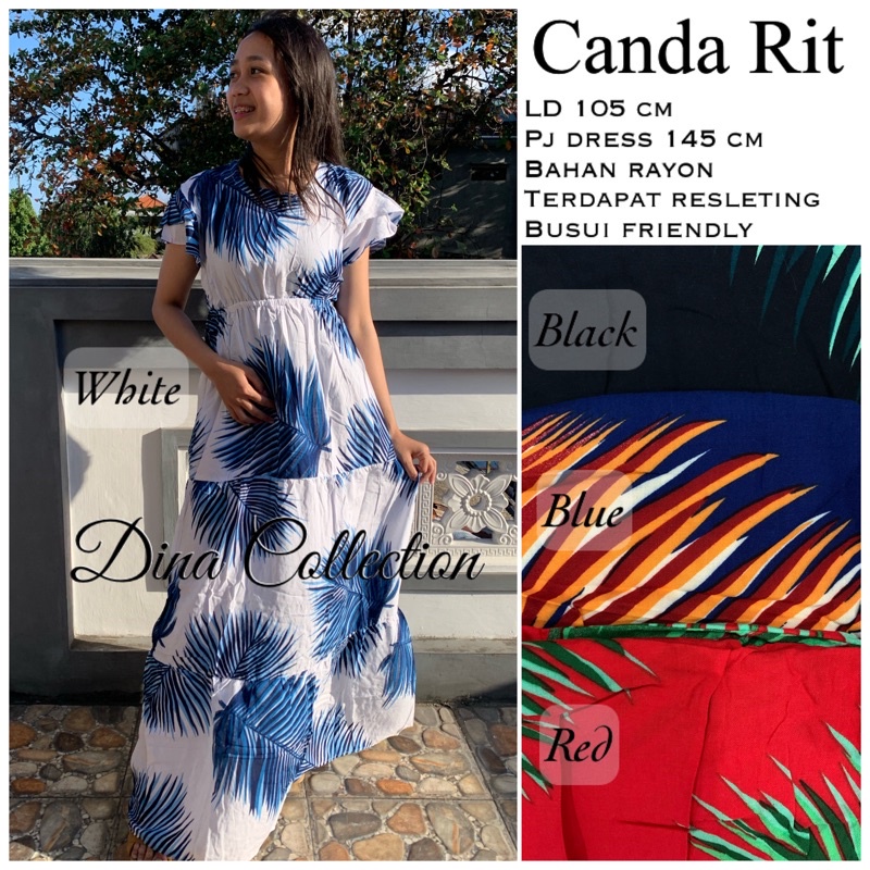 LONGDRESS CANDA RIT #DRESSBALI