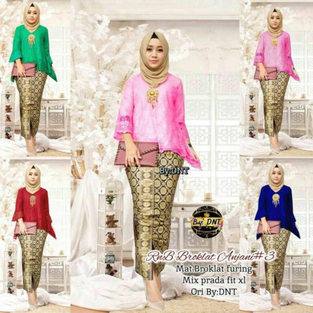 Setelan Kebaya Broklat Anjani