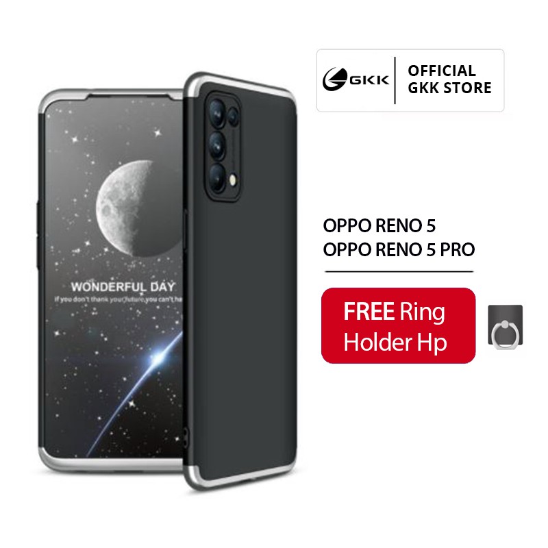 GKK OPPO Reno 5 5 PRO Casing Hardcase 360 Bumper Anti