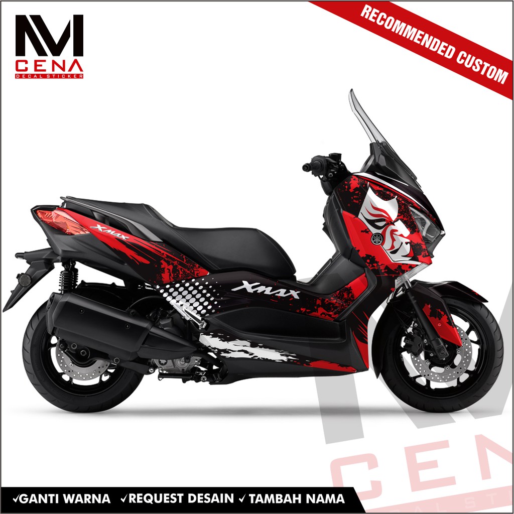 Sticker Decal XMAX Sticker Xmax Striping XMAX FULL BODY STIKER XMAX Decal Yamaha XMAX KABUKI