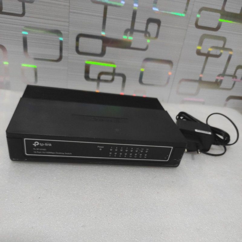 switch hub 16port tp link sf1016d