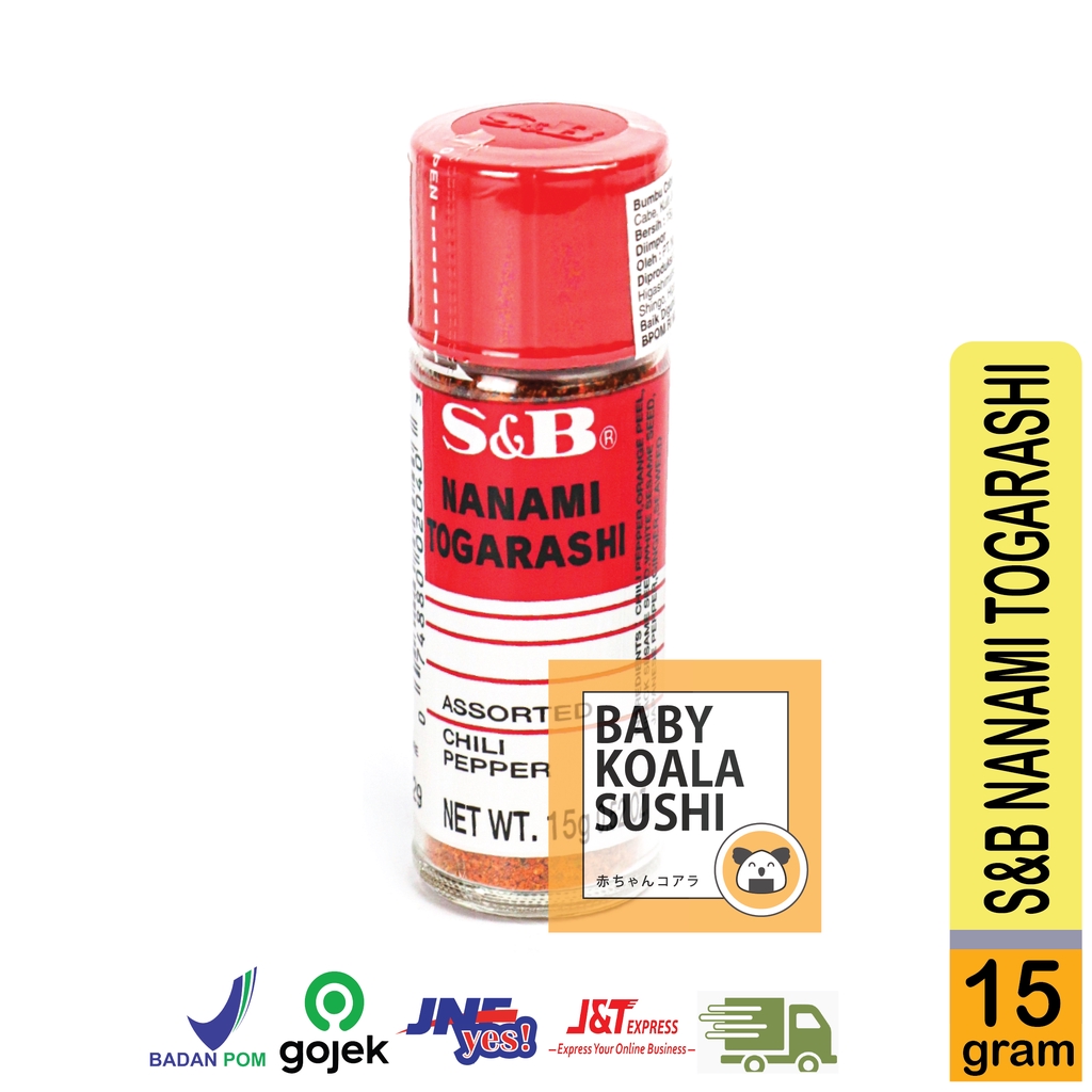 S&amp;B Nanami Togarashi 50 g │ Shicimi Import Bubuk Cabai 7 Rempah Jepang │ Chili Powder for Ramen