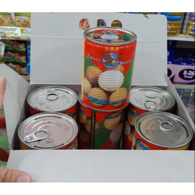 

LONGAN EAGLE BRAND 1KOTAK 6KALENG PRIDUCT OF THAILAND