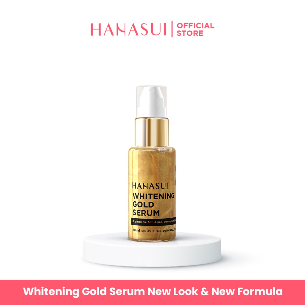 Hanasui Whitening Gold Serum New Look & Improved Formula