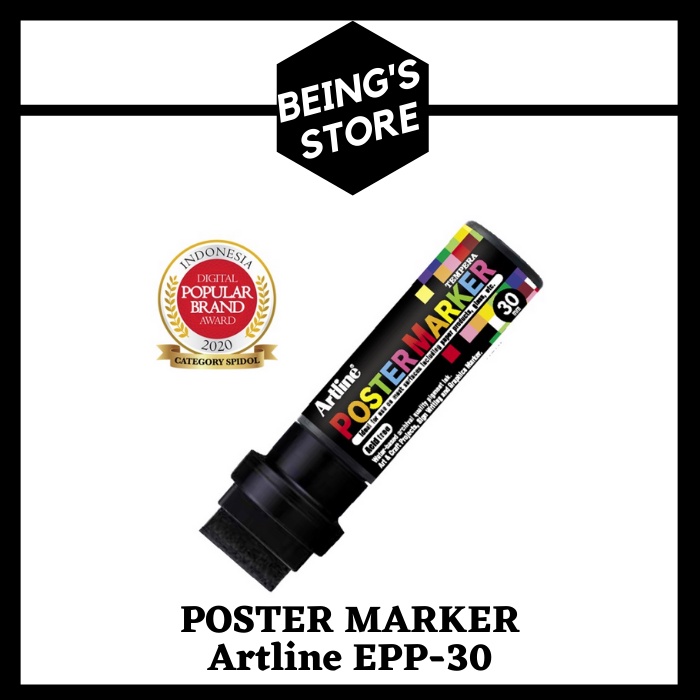 

SPIDOL PERMANENT POSTER MARKER ARTLINE EPP-30
