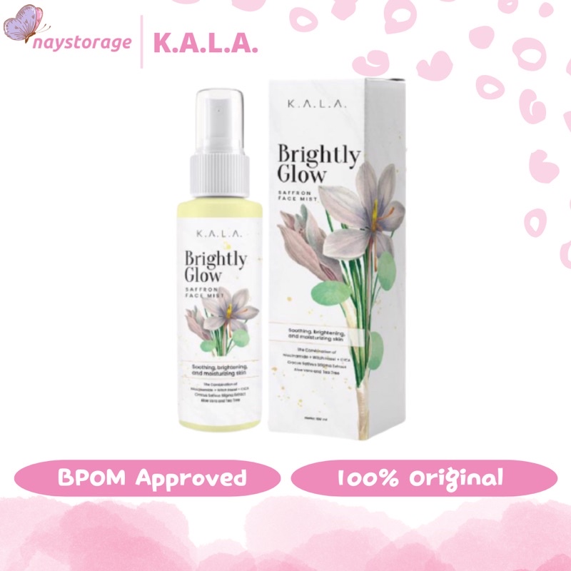 [BPOM] KALA FACE MIST SAFFRON WITH NIACINAMIDE