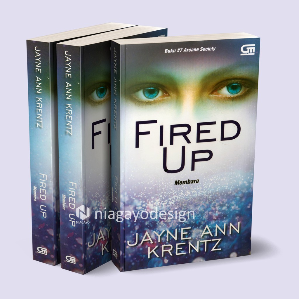 Buku Novel Remaja Arcane Society Fired Up Membara