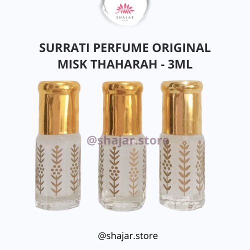 Misk Thaharah 3ml / surrati parfum khusus wanita / perfume bersuci muslimah / original asli saudi KS