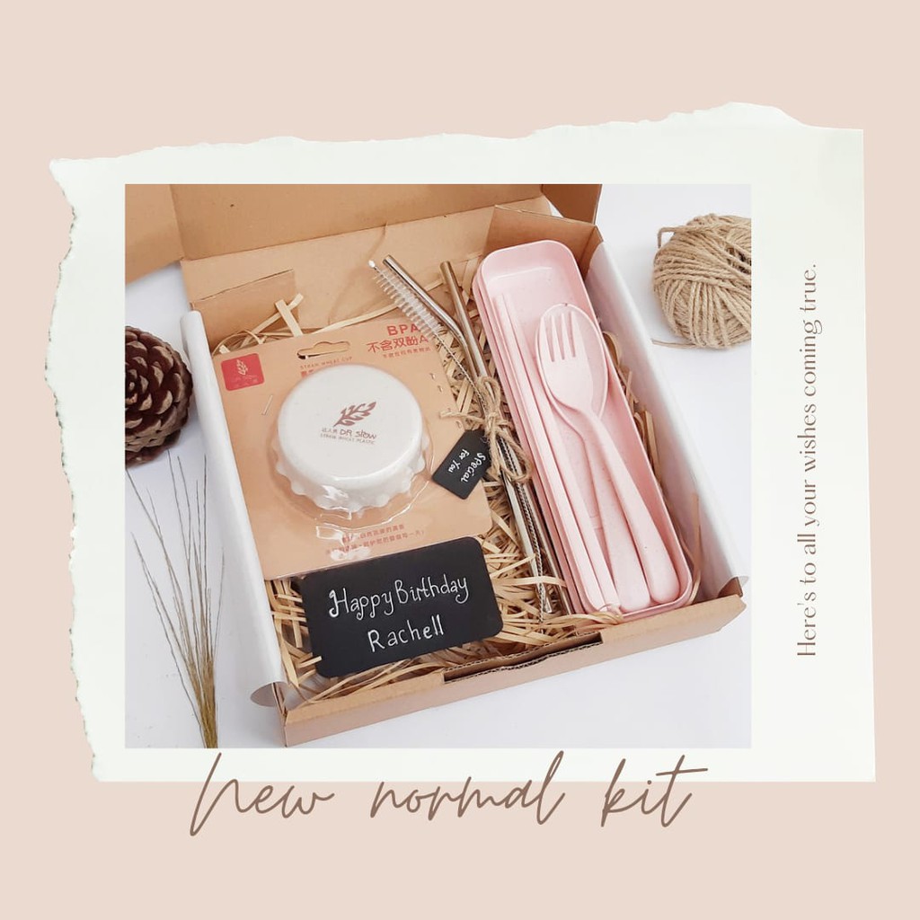 

Hampers New Normal Kit/Birthday Gift/Kado Ulang Tahun/Kado Wisuda/Graduation Gift/Wedding/Lebaran