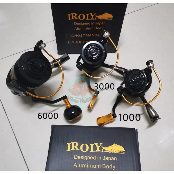 Iroly Ghost Mamba (Body Aluminium) - 1000