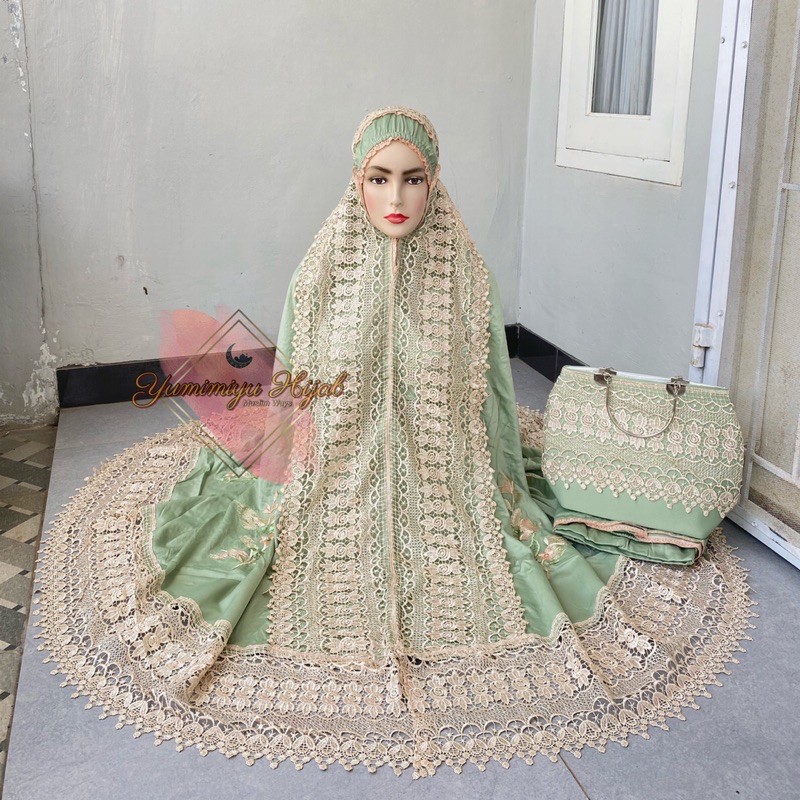 MUKENA DEWASA AISYAH RA RENDA CANDY MILO