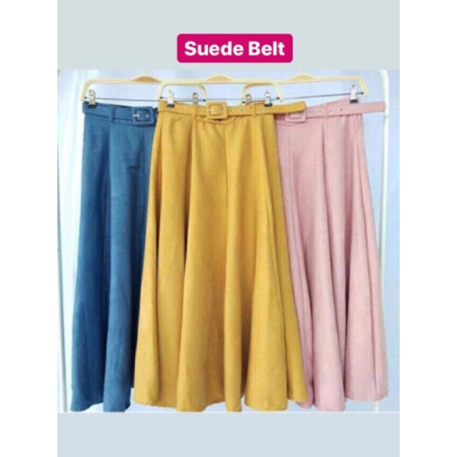 ROK SUEDE / LONG SKIRT SUEDE PREMIUM IMPORT / ROK HIJABERS ROK MAXI SKIRT ROK PANJANG