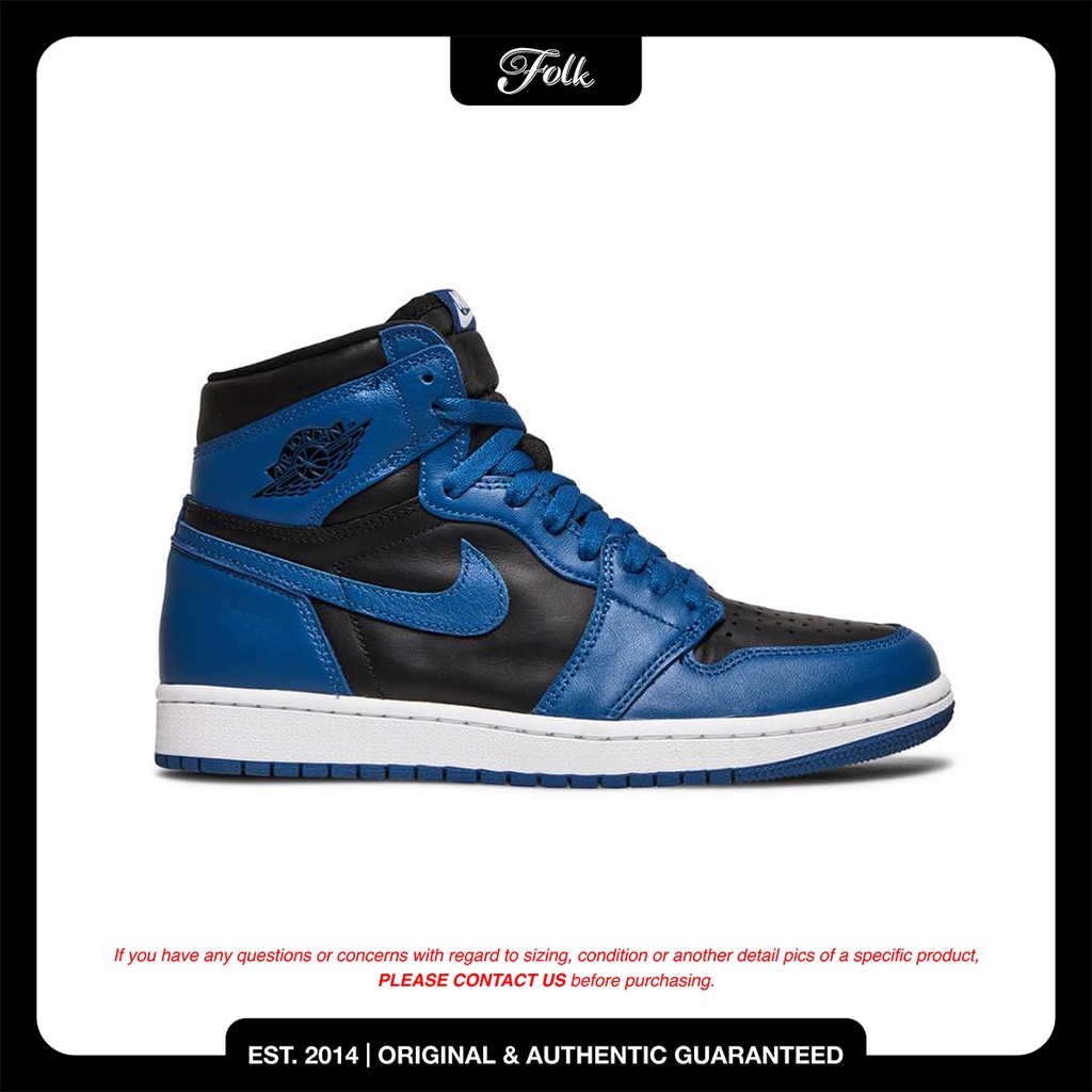 SNEAKER -  - AIR JORDAN 1 DARK MARINA BLUE - ORIGINAL (SEPATU)