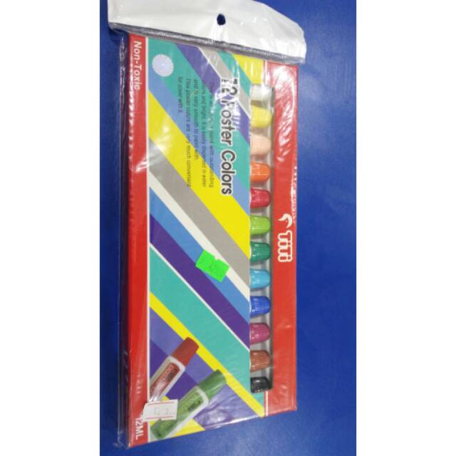 

Cat poster titi 12 warna