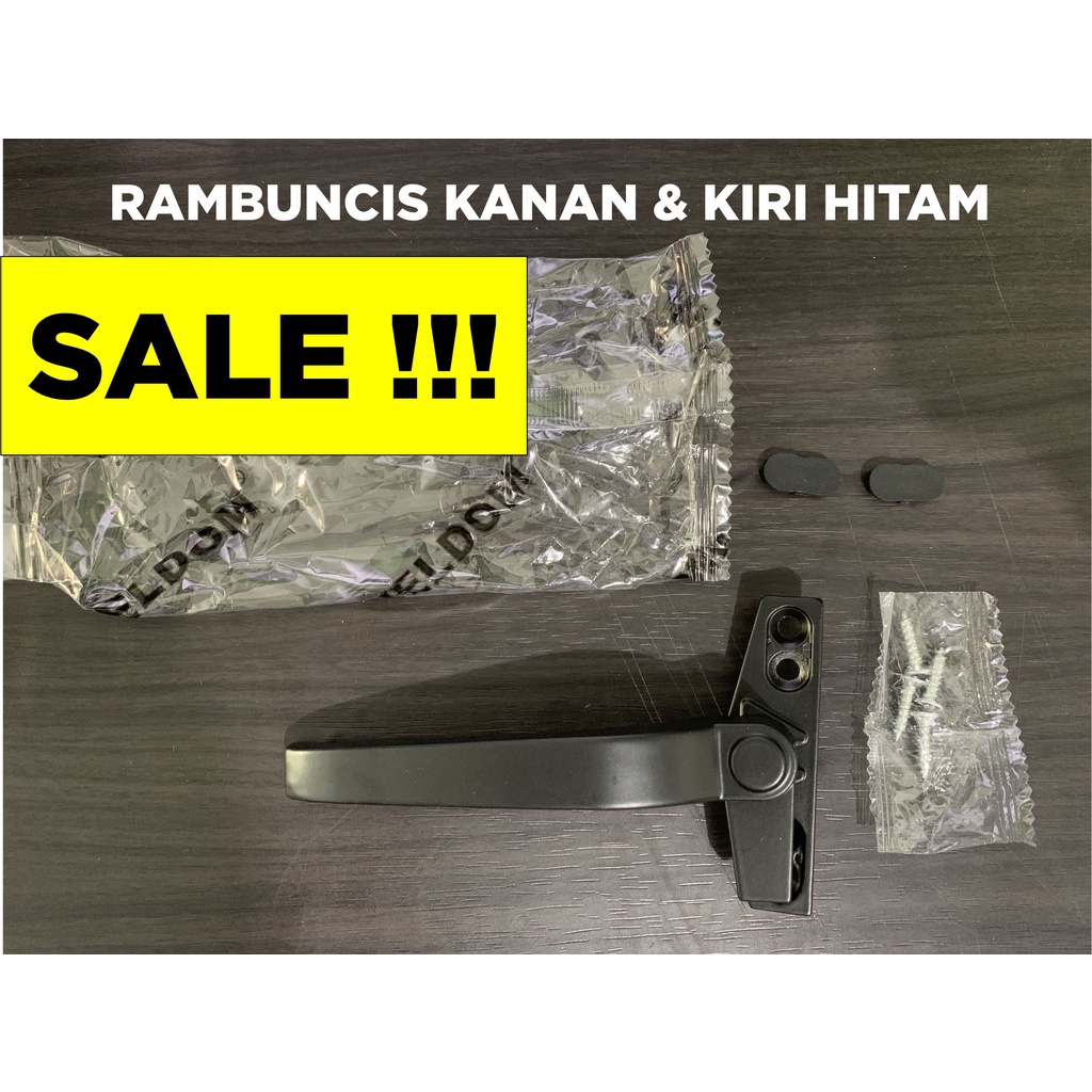 Rambuncis Handle Jendela Aluminium 44 Tersisa kiri - Weldom