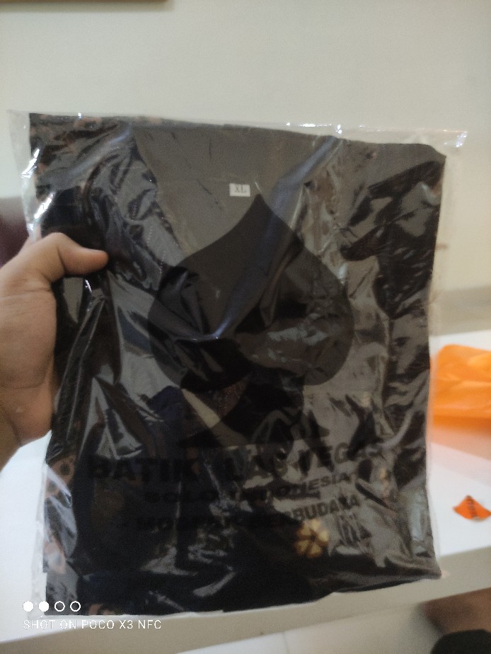 Kemeja Batik Pria Bahan Katun Premium Reguler Fit Prabu E009