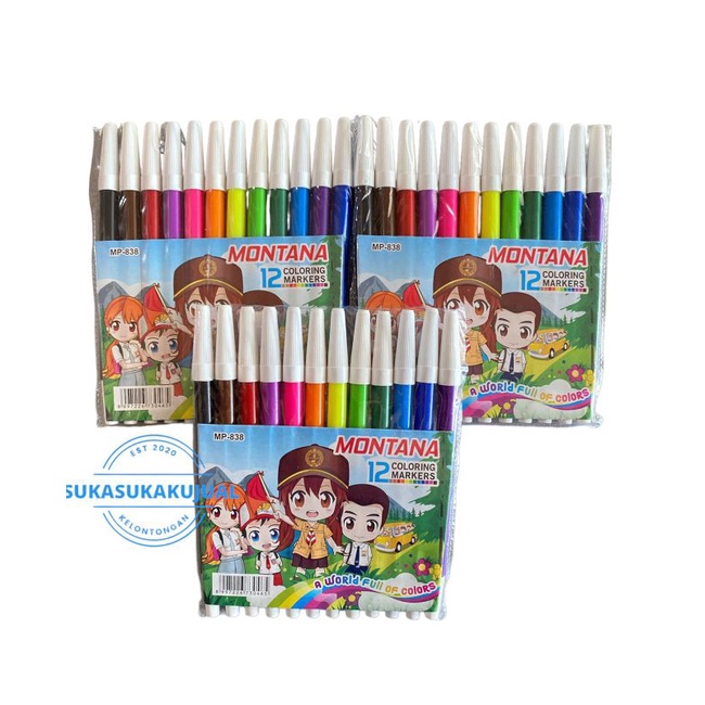 

spidol warna warni/kelir air/pensil air warna