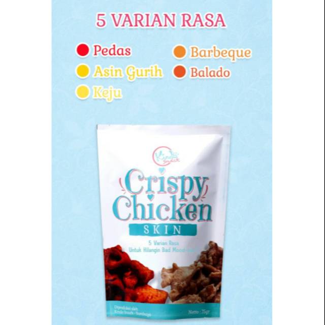 

Kulit ayam kriuk (Kindo Snack)