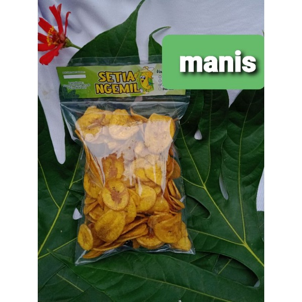 

keripik pisang manis enak mantull