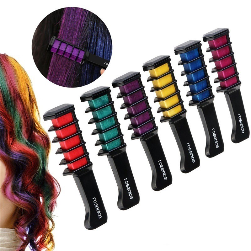 8 Colors Temporary Hair Chalk Cosplay Diy Non Toxic Washable Hair