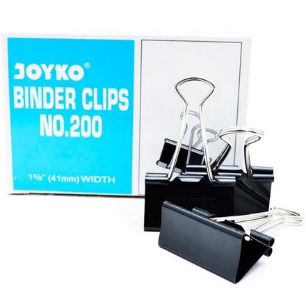 

BINDER CLIP 200 Joyko/Kenko 12 dus