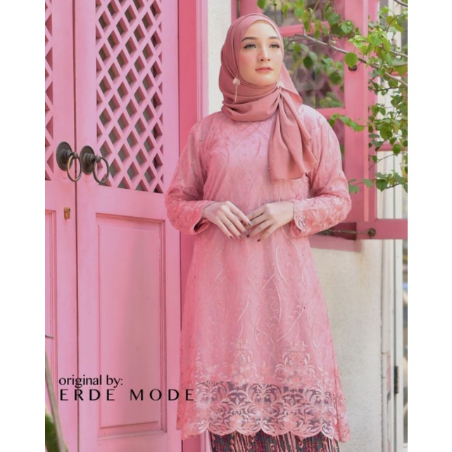 Kebaya Tunik Tille Modern - tunik tille modern - setelan kebaya modern - Kebaya modern - kebaya lamaran - kebaya pesta - tunik-baju-kebaya by BA