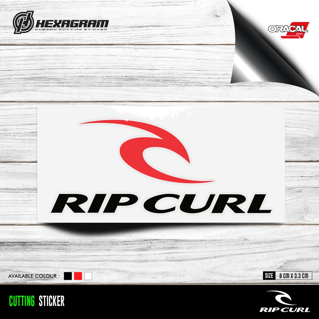 Cutting Sticker Rip Curl | Stiker Cutting Rip Curl | Rip Curl