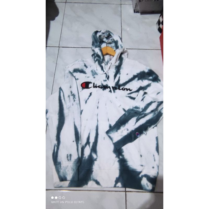 Hoodie champion tie dye