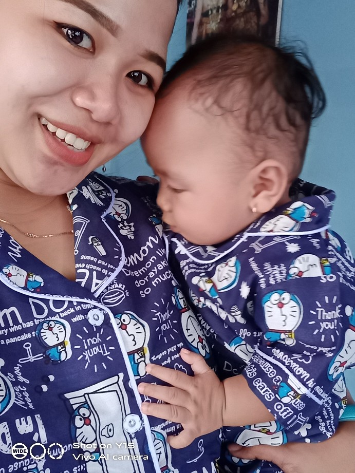 Couple Mom And Kids Emon Pintu