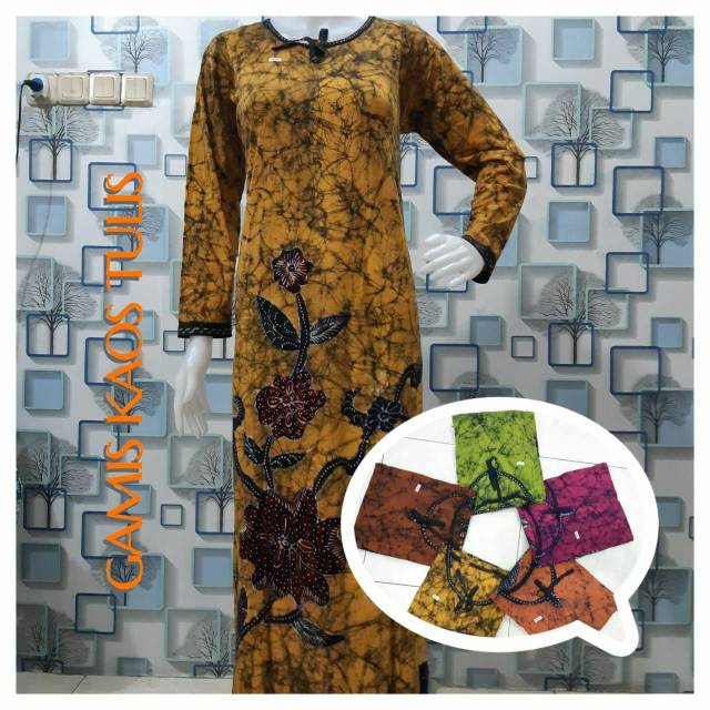 BAJU TIDUR DASTER KAOS BATIK KHAS PEKALONGAN