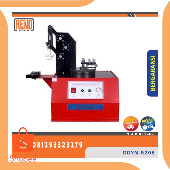 

Promo suku cadang Mesin Pad Printing Mesin Coding Powerpack DDYM-520B 21MaZ Murah