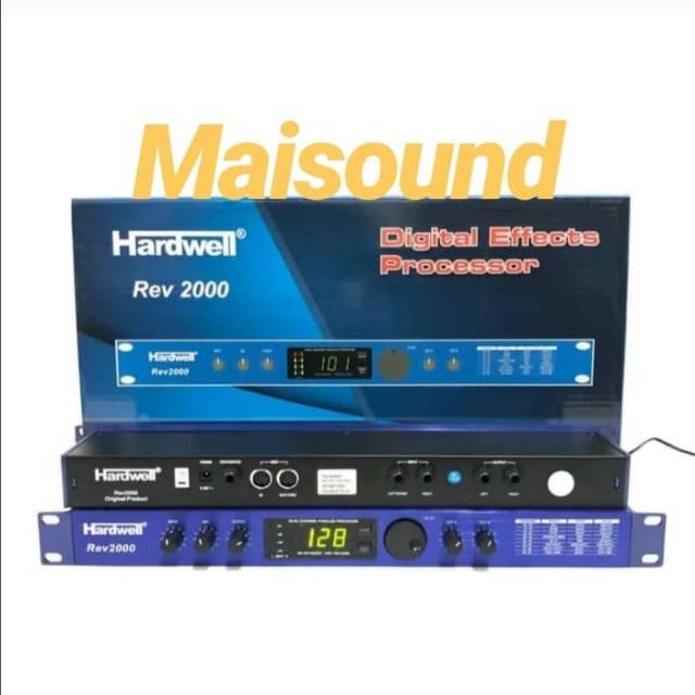 EFFECT VOKAL HARDWELL REV 2000 ORIGINAL EFEK VOKAL HARWELL REV2000