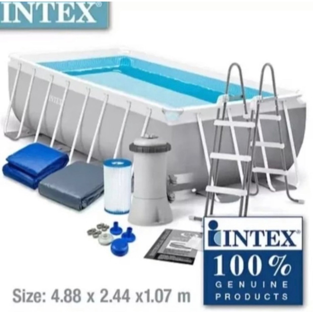 Kolam Renang Jumbo INTEX 26792 Prism Rectangular