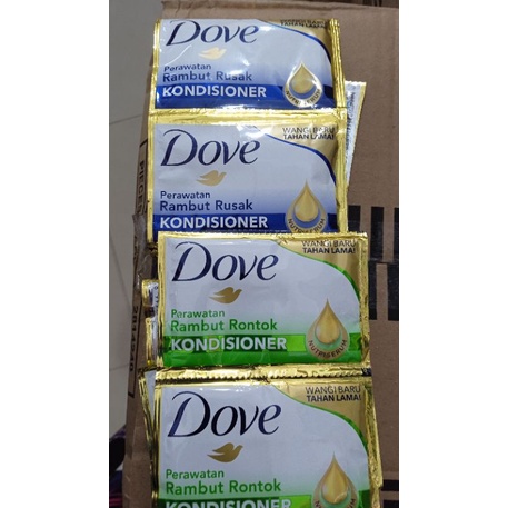 DOVE CONDITIONER RAMBUT ISI 12 SACHET