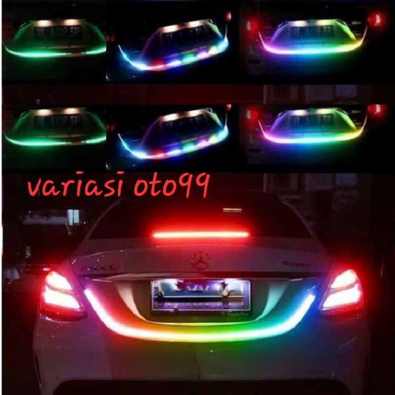 Lampu Strip DRL RGB 12V Tail LED  Lampu Bagasi Pintu Belakang Mobil STOP SEIN SIGNAL