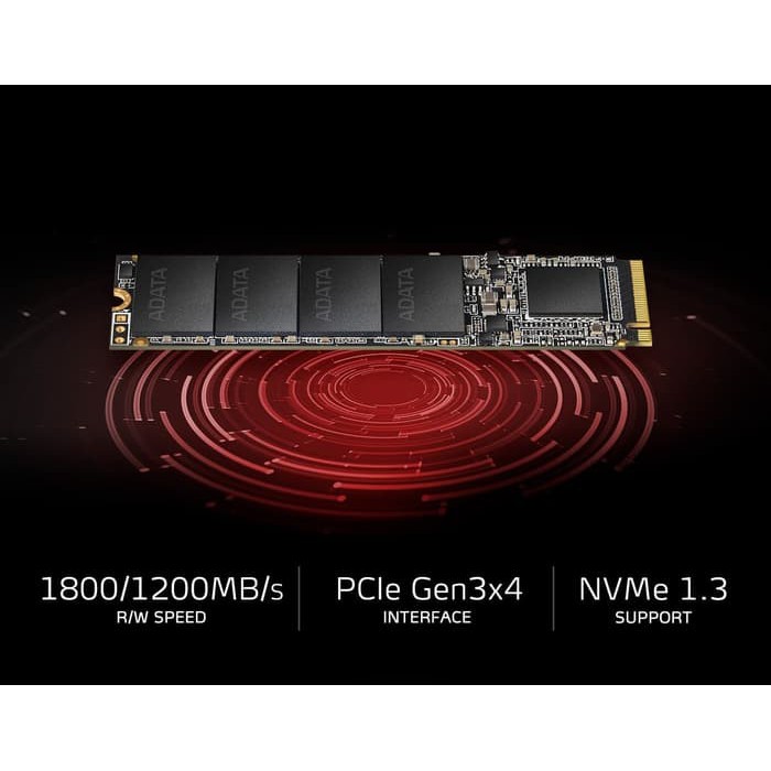 SSD M.2 PCIe Adata SX6000 Lite 512GB SSD M2 NVMe 1.3 XPG 1800 / 1200 MBps