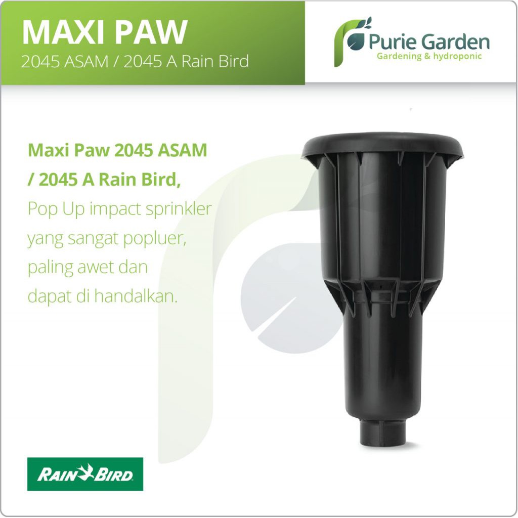 Impact Sprinkler Maxi Paw 2045 A-SAM Rain Bird PG KDR