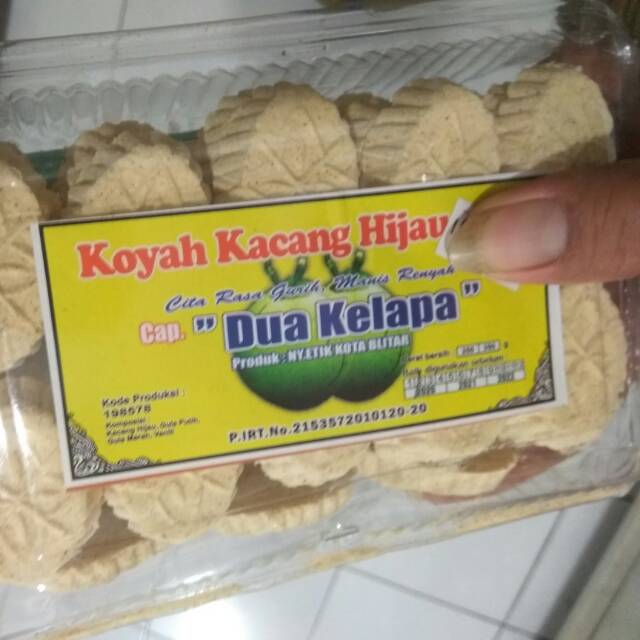 

Kue Koyah Kacang Hijau