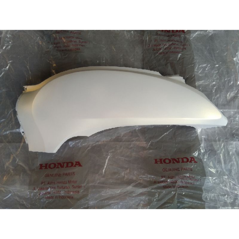 cover bodi L kiri Scoopy new 2021,2022,2023 putih dof
