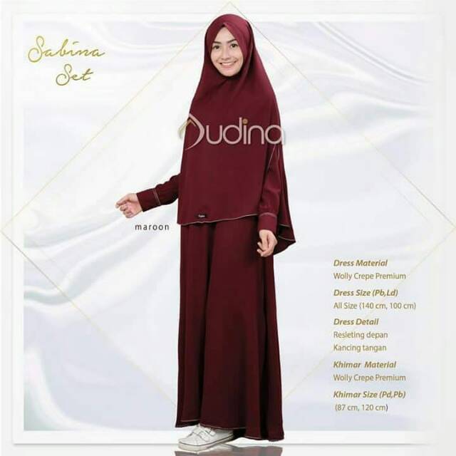 SABINA gamis Set Ori Audina