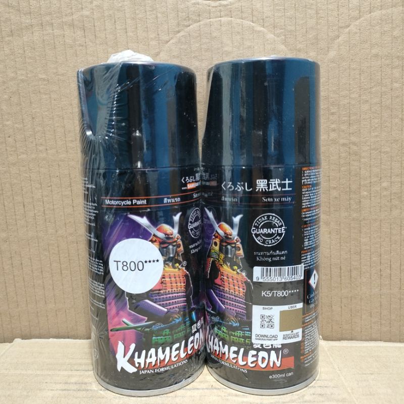 Samurai Paint Khameleon T800 Bunglon 800 300ml Pilok Pilox Cat Semprot Cat Aerosol Kualitas Kompresor