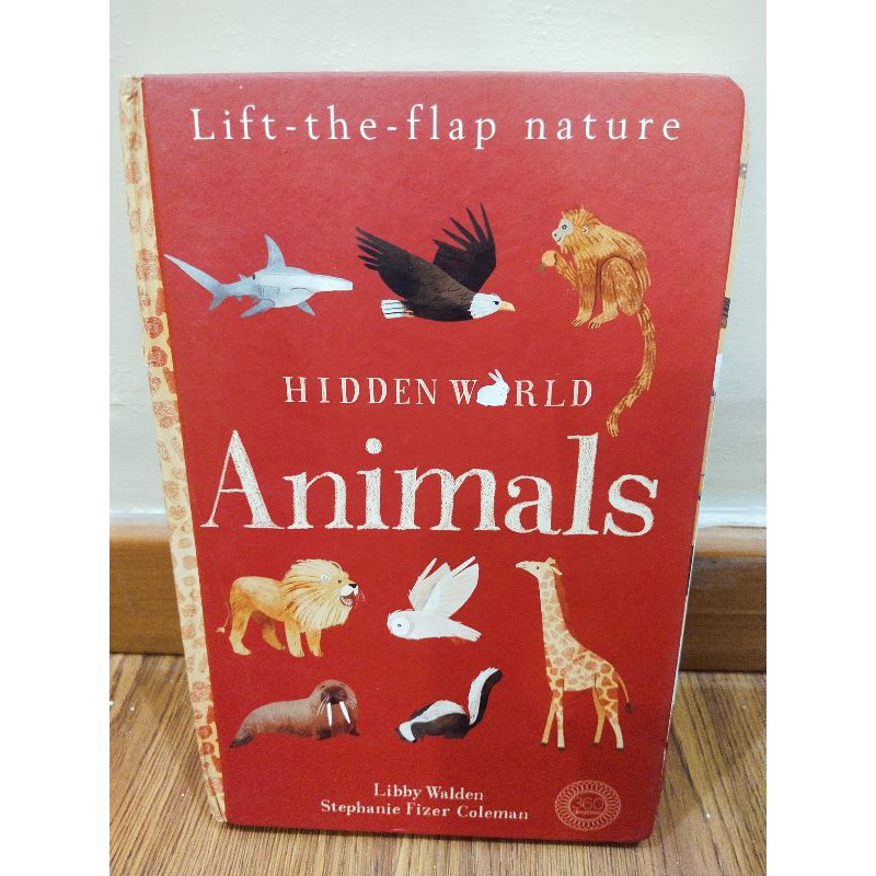 Buku Animals Hidden World Original Impor by Libby Walden bukan REPRINT
