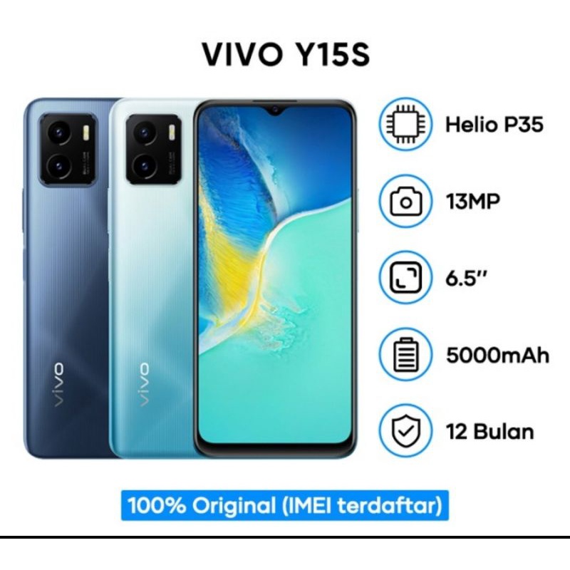 vivo y15s ram 3/64 harga promo